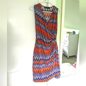 Colorful summer dress, Size Large